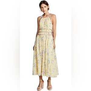 Rebecca Taylor Pleated Midi Dress